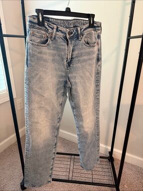 American Eagle Outfitters Light Blue  Athletic Fit Straight Jeans